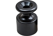 Изолятор ОП пластик Bironi черный картинка